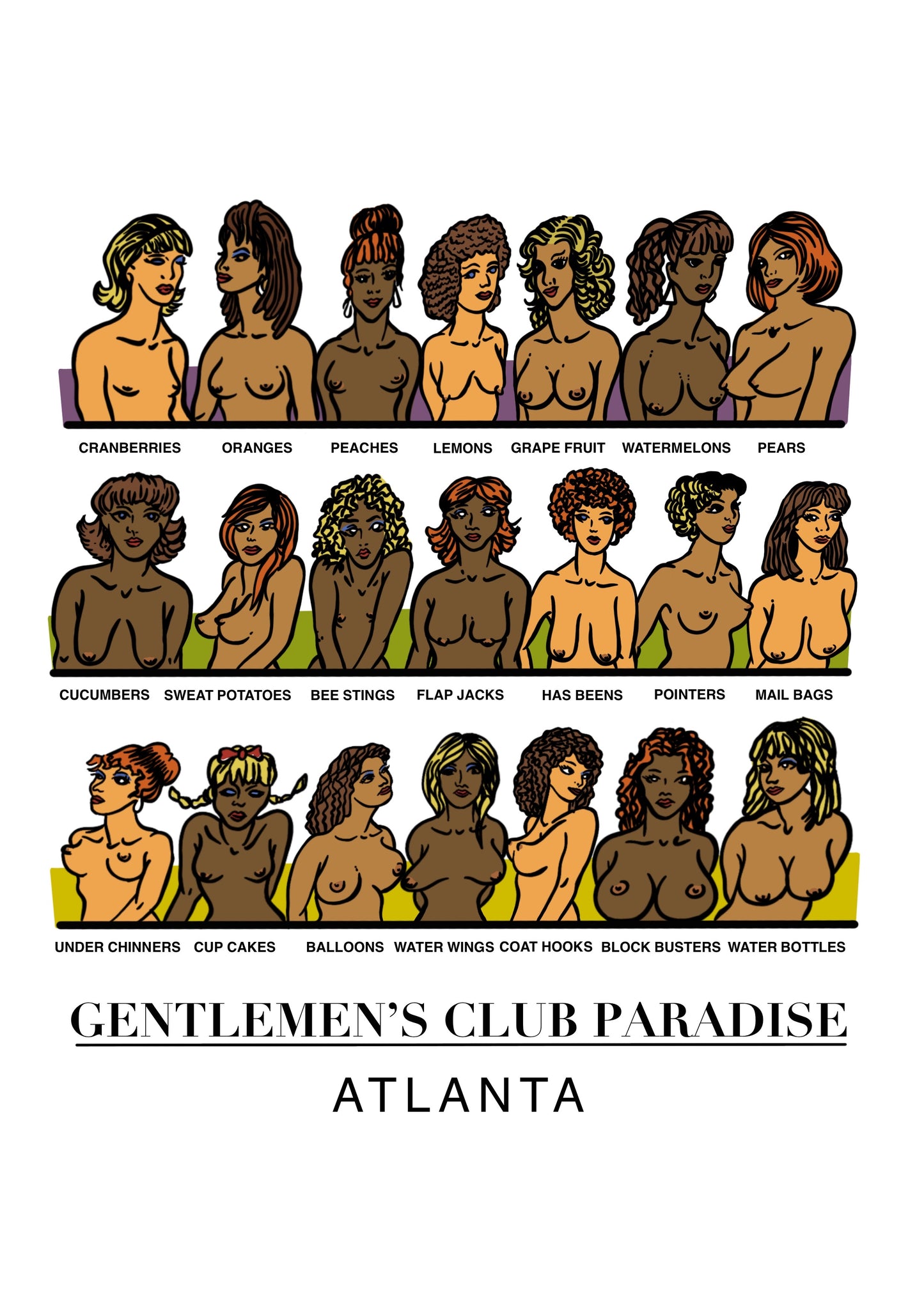 "Gentlemen's Club Paradise" Tee
